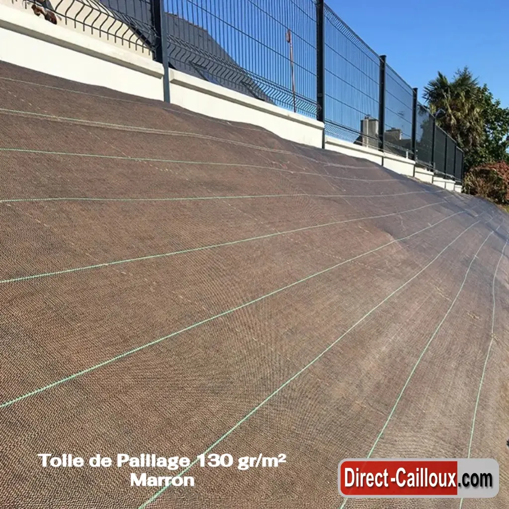 Toile de Paillage Marron 130 gr_m² Direct-Cailloux.com.webp