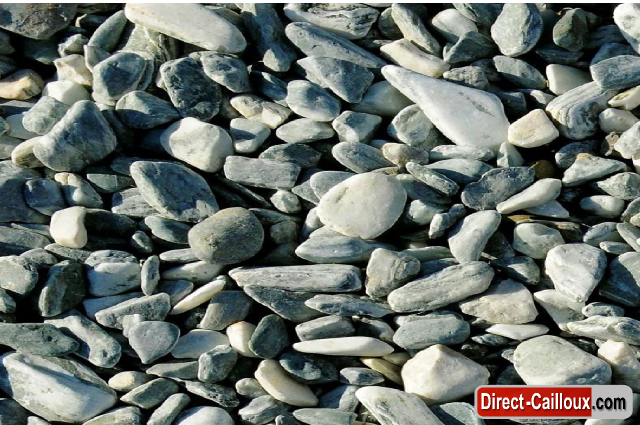 Galet Anatolia - 10/30 mm Galet Marbre Vert Veinés Blanc