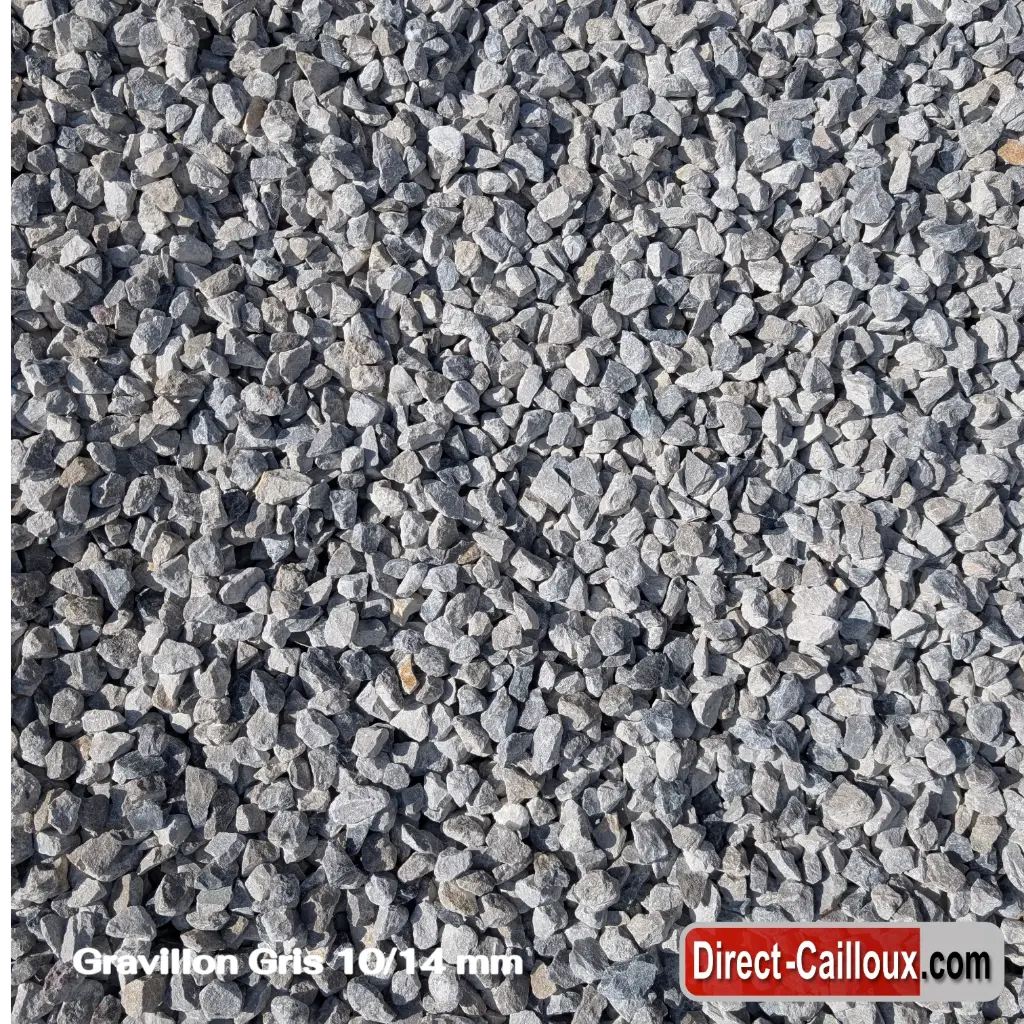 Gravillon Gris 10/14 - Vrac Retrait Dépôt
