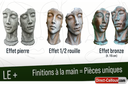 Visage Homme ou Femme - 3 Finitions aux choix