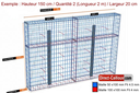 Gabion Faible Epaisseur 20 cm Claustra Brise Vue Clôture