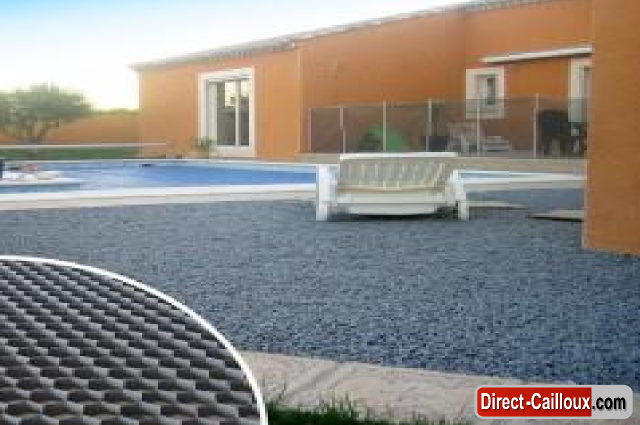 NIDAGRAVEL 129, 0.80 x 1.20 m, Stabilisateur Gravier