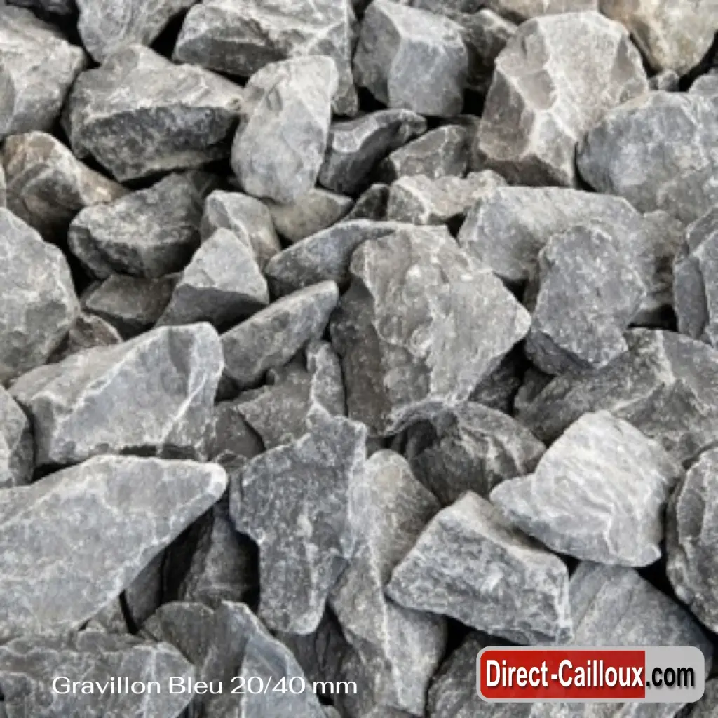 Gravillon Bleu 20/40 - Vrac Retrait Dépôt