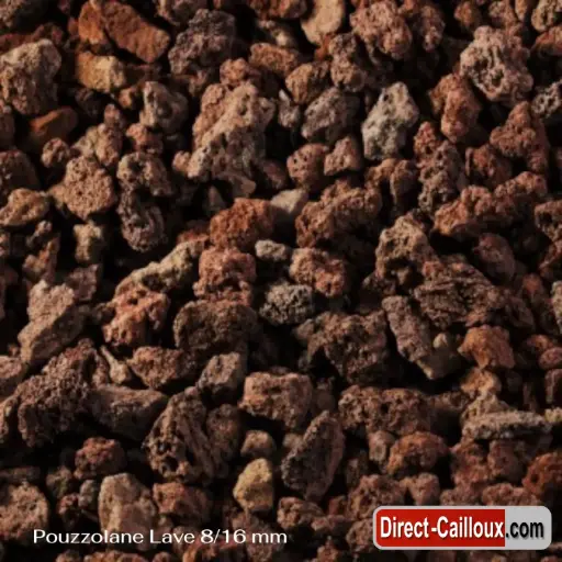 Pouzzolane Lave - 8/16 mm - Vrac retrait dépôt