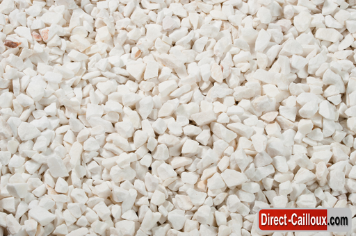 Marbre Blanc Alaska 8/12 mm