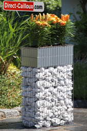 Gabion Bac jardinière 40x20x80cm